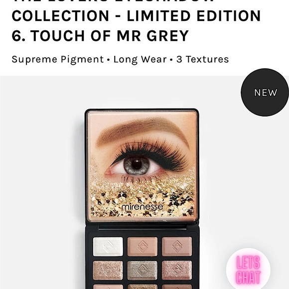 Eyeshadow palette Touch of Mr Grey - Picture 5 of 13